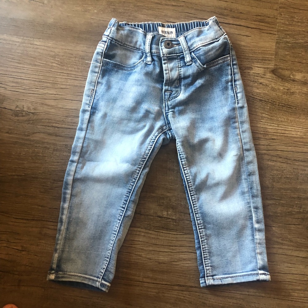 Baby boy Hudson light wash jeans